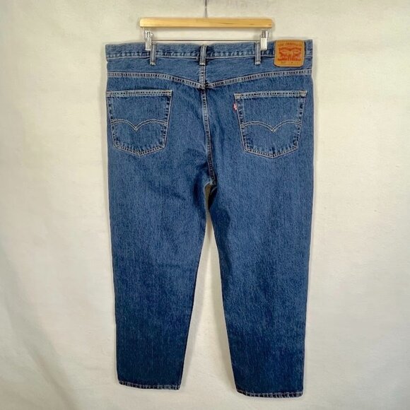 550 Mens Levi's Relaxed Fit Jeans Classic Rugged Outdoors Comfort TImeless 46 - Picture 3 of 7